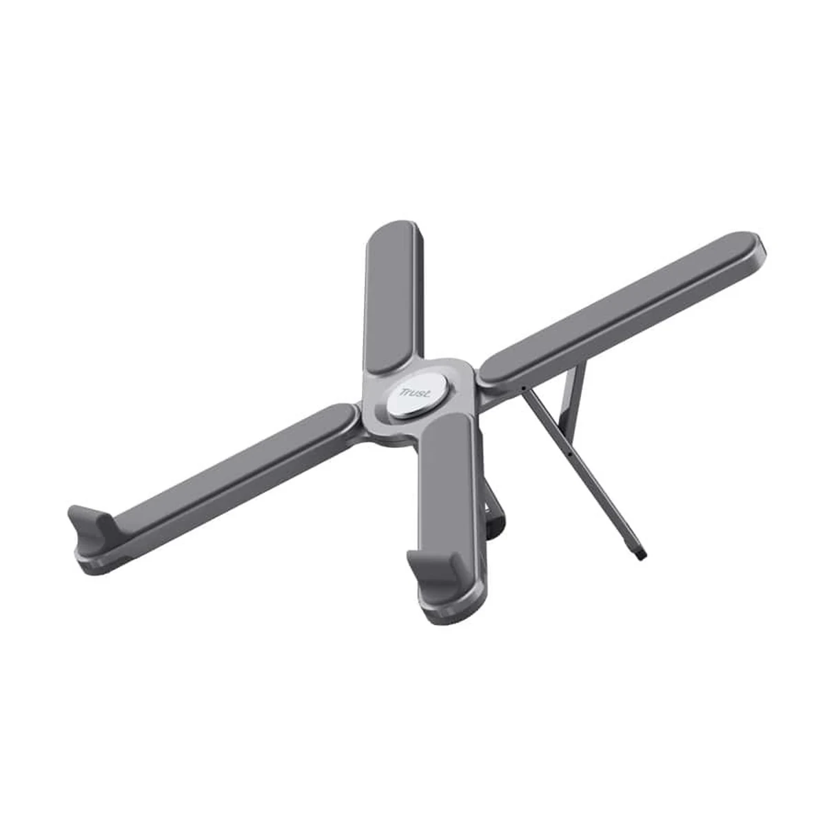 Podstawka pod laptopa Trust MACY FOLDABLE METAL Grey