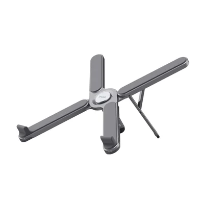 Podstawka pod laptopa Trust MACY FOLDABLE METAL Grey