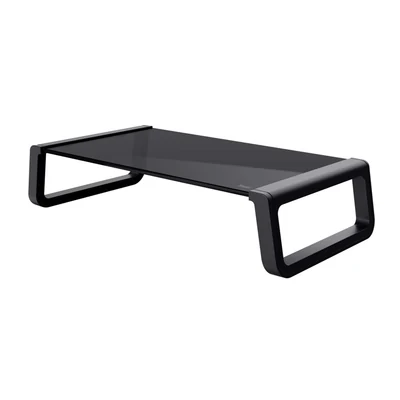 Podstawka pod monitor Trust Monta Glass Monitor Stand, czarna, 415x225 mm, maks. 10 kg