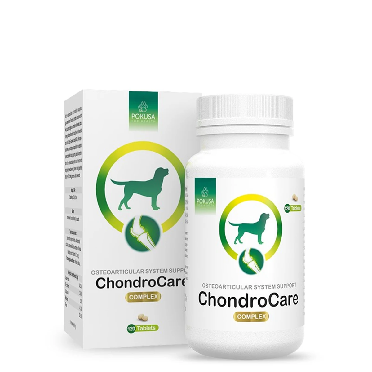 Pokusa Green Line ChondroCare TABS 120 tabletek - wsparcie stawów dla psa
