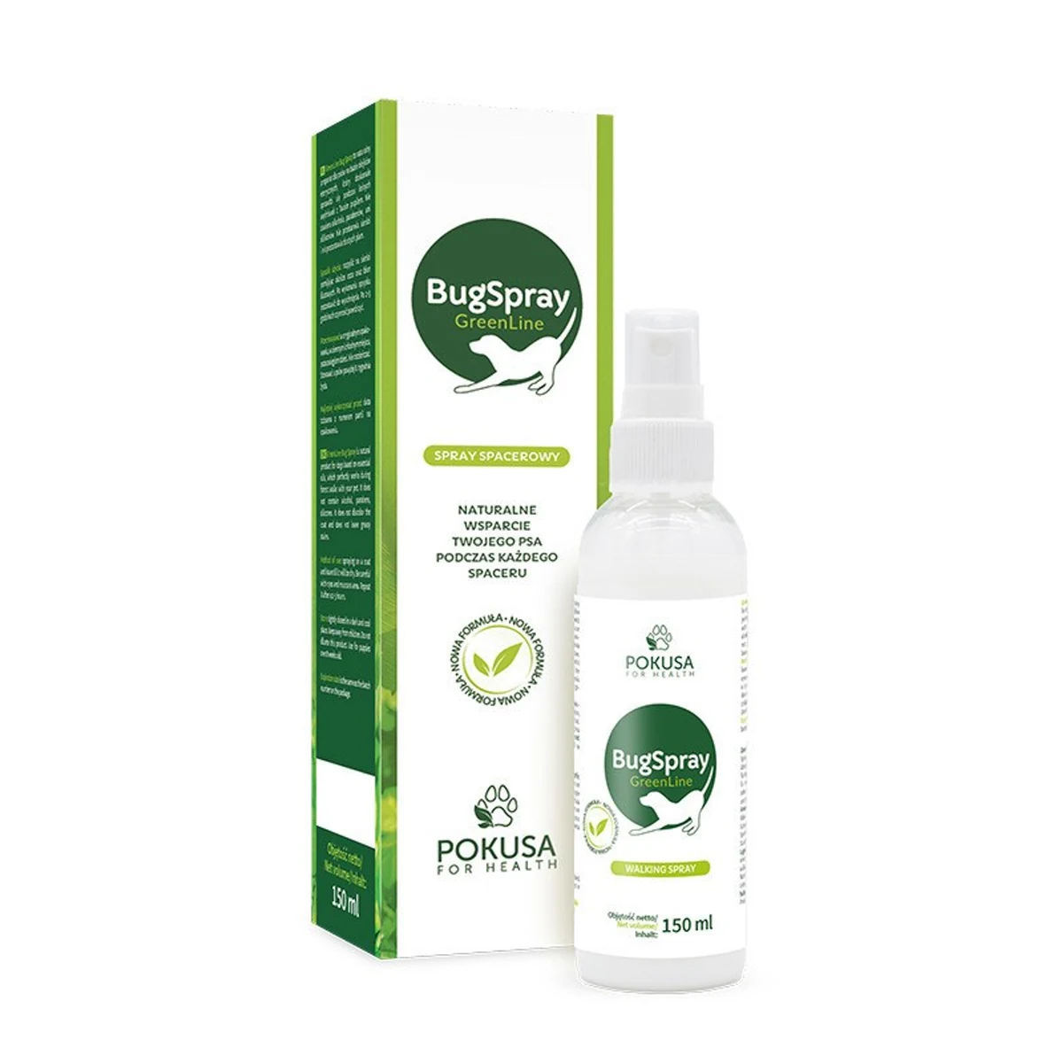 Pokusa GreenLine Spray na owady dla psa - 150ml