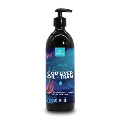 Olej z wątroby dorsza Pokusa Oceanic Line 500ml