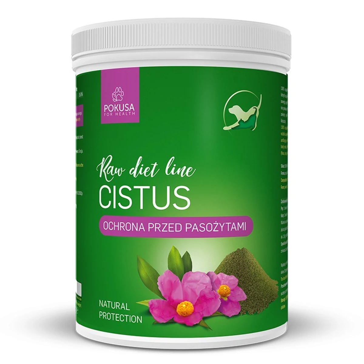 Czysta nazwa: Pokusa Raw Diet Line Cistus 500g Poprawiona nazwa: Pokusa Cistus - Suplement Diety z Czystkiem 500g