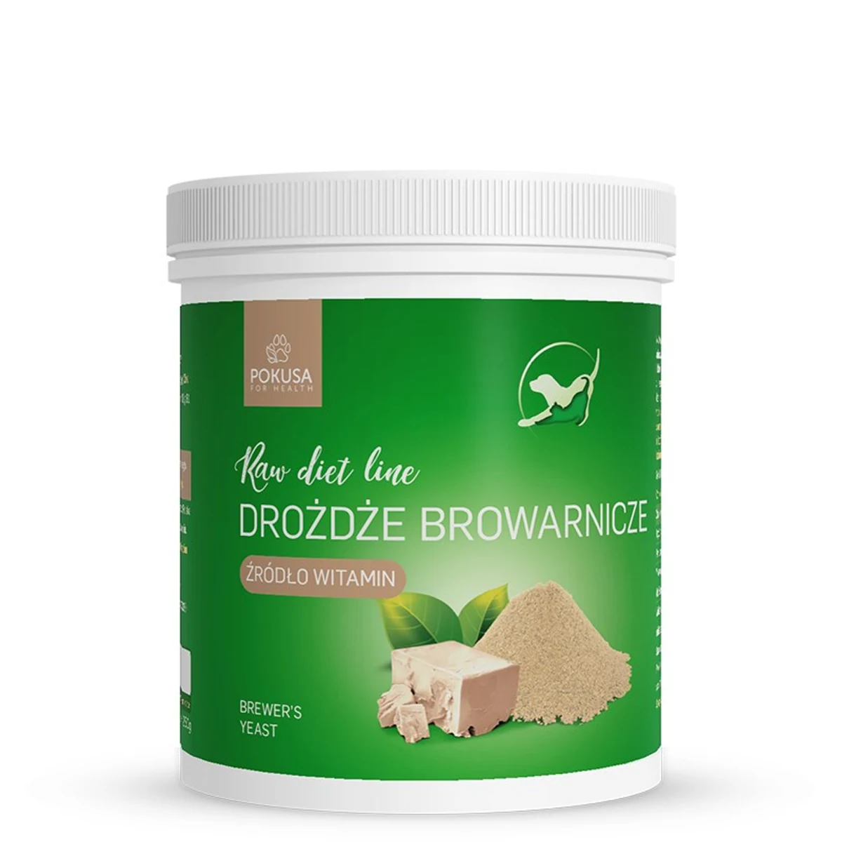 Drożdże browarnicze Pokusa Raw Diet Line 250g