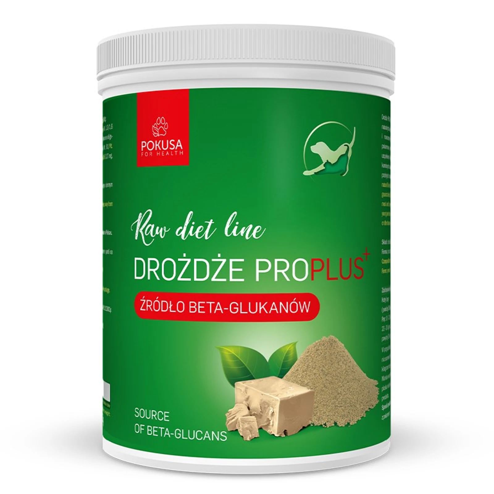 Drożdże ProPlus - Suplement diety dla psów i kotów 1000g