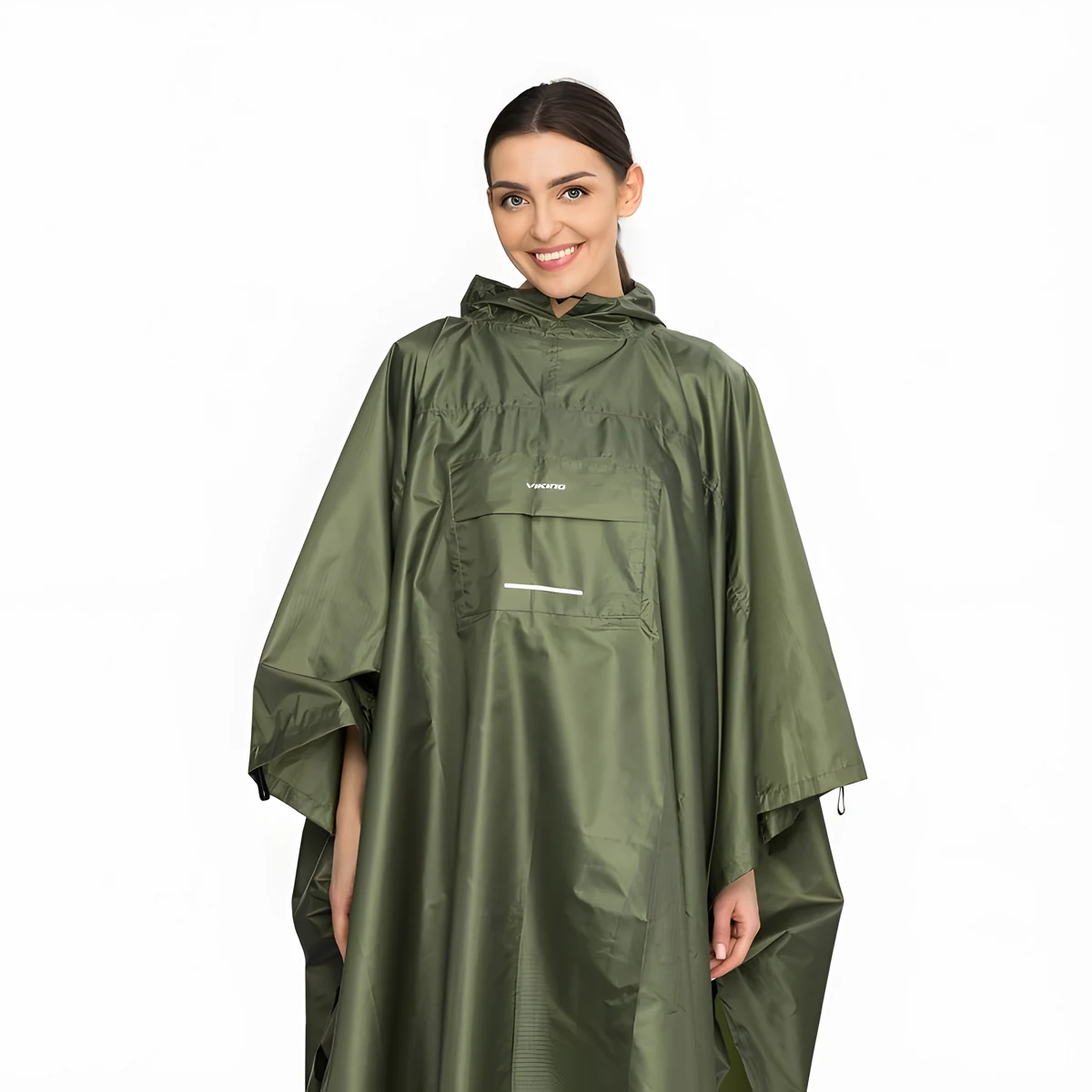 Poncho przeciwdeszczowe VIKING Vesper Backpack zielone