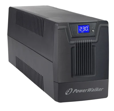 Zasilacz awaryjny Power Walker UPS Line-Interactive 1500VA (4x gniazda PL, RJ11/45, USB, wyświetlacz LCD)