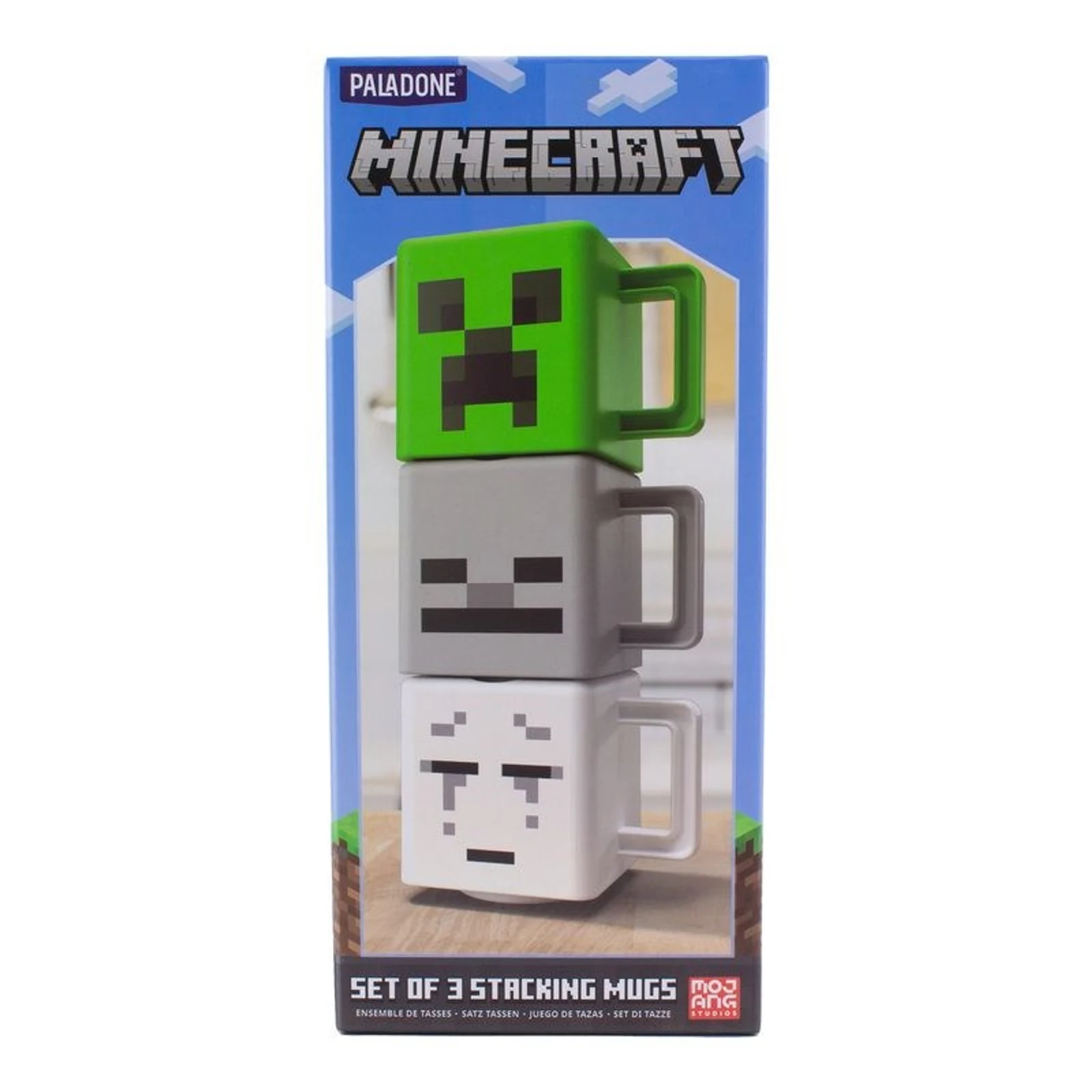 PP MINECRAFT STACKING MUGS - Kolekcjonerskie — zdjęcie 1 z 5