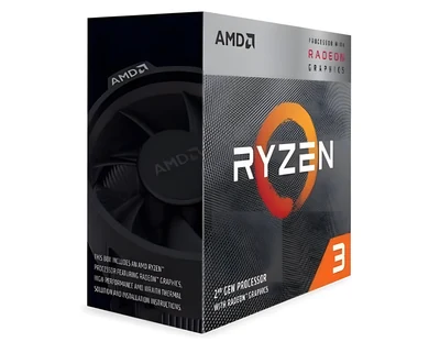 Procesor AMD Ryzen 3 3200G, 3 rdzenie, 3.5 GHz, zintegrowana grafika