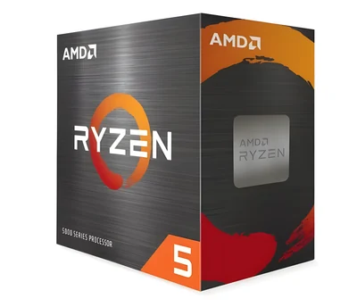 Procesor AMD Ryzen 5 5600X, 6 rdzeni, 3.7 GHz, 32 MB cache