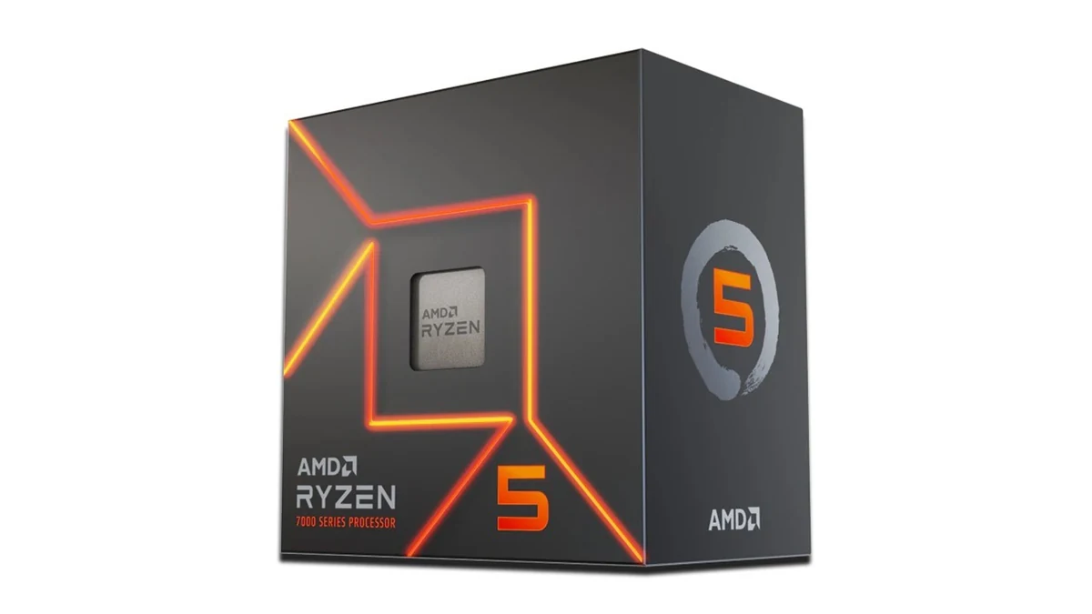Procesor AMD Ryzen 5 7600, 6 rdzeni, 3.8 GHz, 32 MB cache