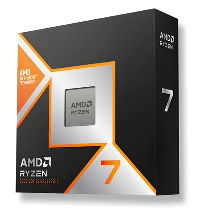 Procesor AMD Ryzen 7 9800X3D - 8 rdzeni, 32 GB pamięci cache, 5 GHz