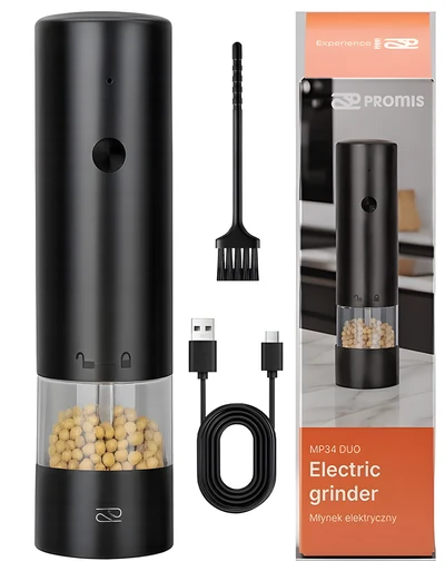 PROMIS MŁYNEK DO PIEPRZU I SOLI - USB MP34