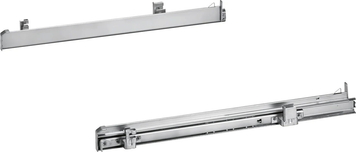 Prowadnice teleskopowe 1 poziomowe BOSCH HEZ538000 - stal nierdzewna, 480 mm