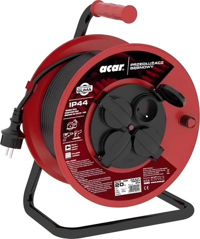 Przedłużacz bębnowy Acar PZ-4Z/STM 20m