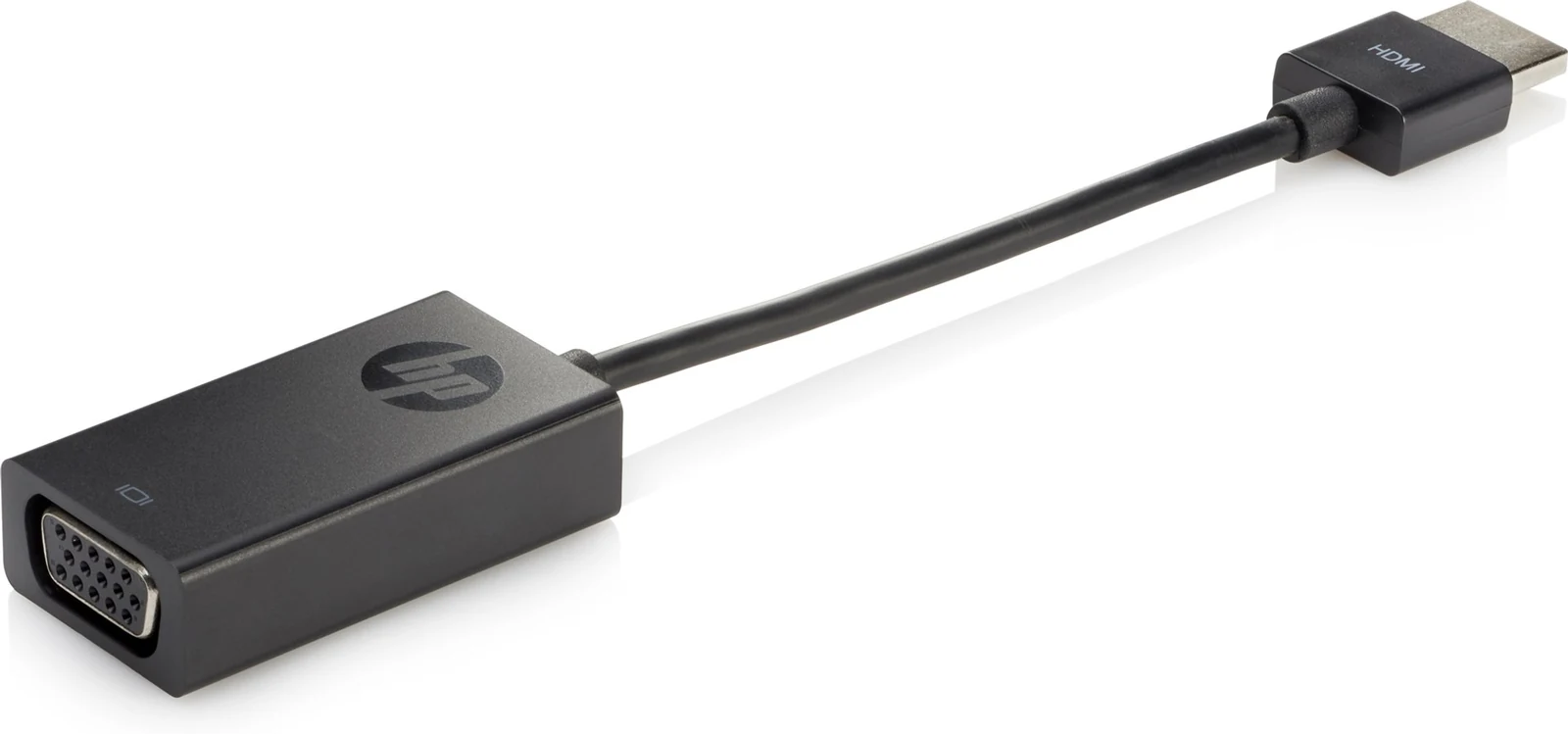 Adapter HP HDMI na VGA, czarny, model X1B84AA — zdjęcie 1 z 3
