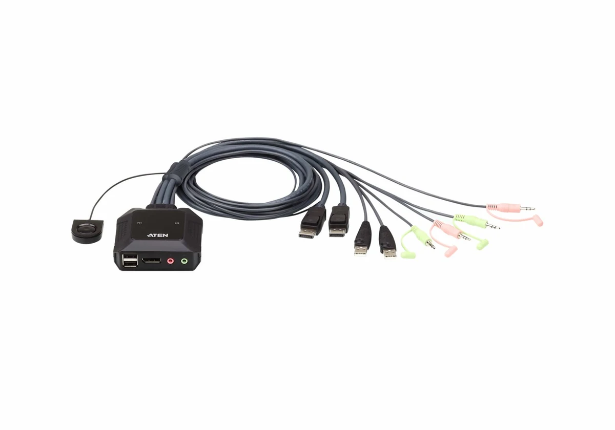 Przełącznik KVM ATEN CS22DP-AT 1,8m