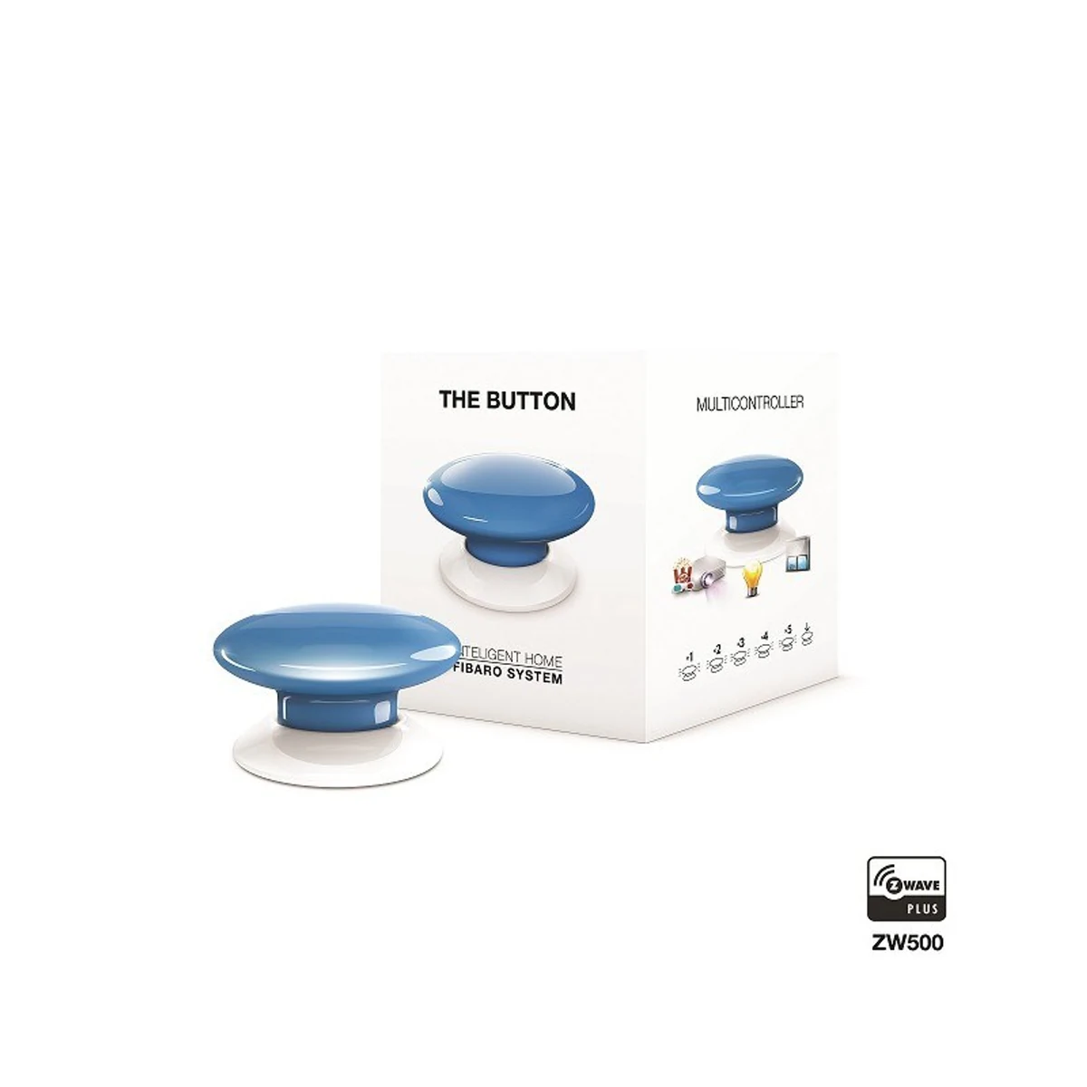 Przycisk FIBARO The Button, niebieski FGPB-101-6 ZW5