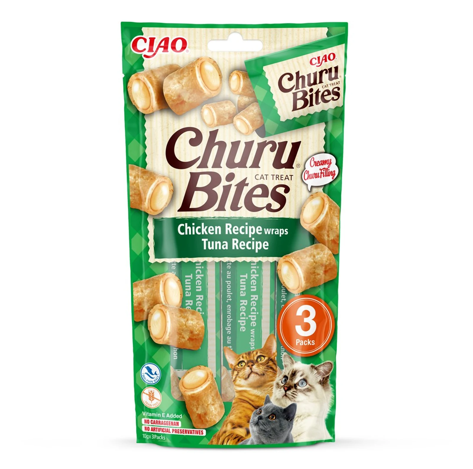 Przysmak CHURU Bites Tuńczyk&kurczak 3x10g — zdjęcie 1 z 7
