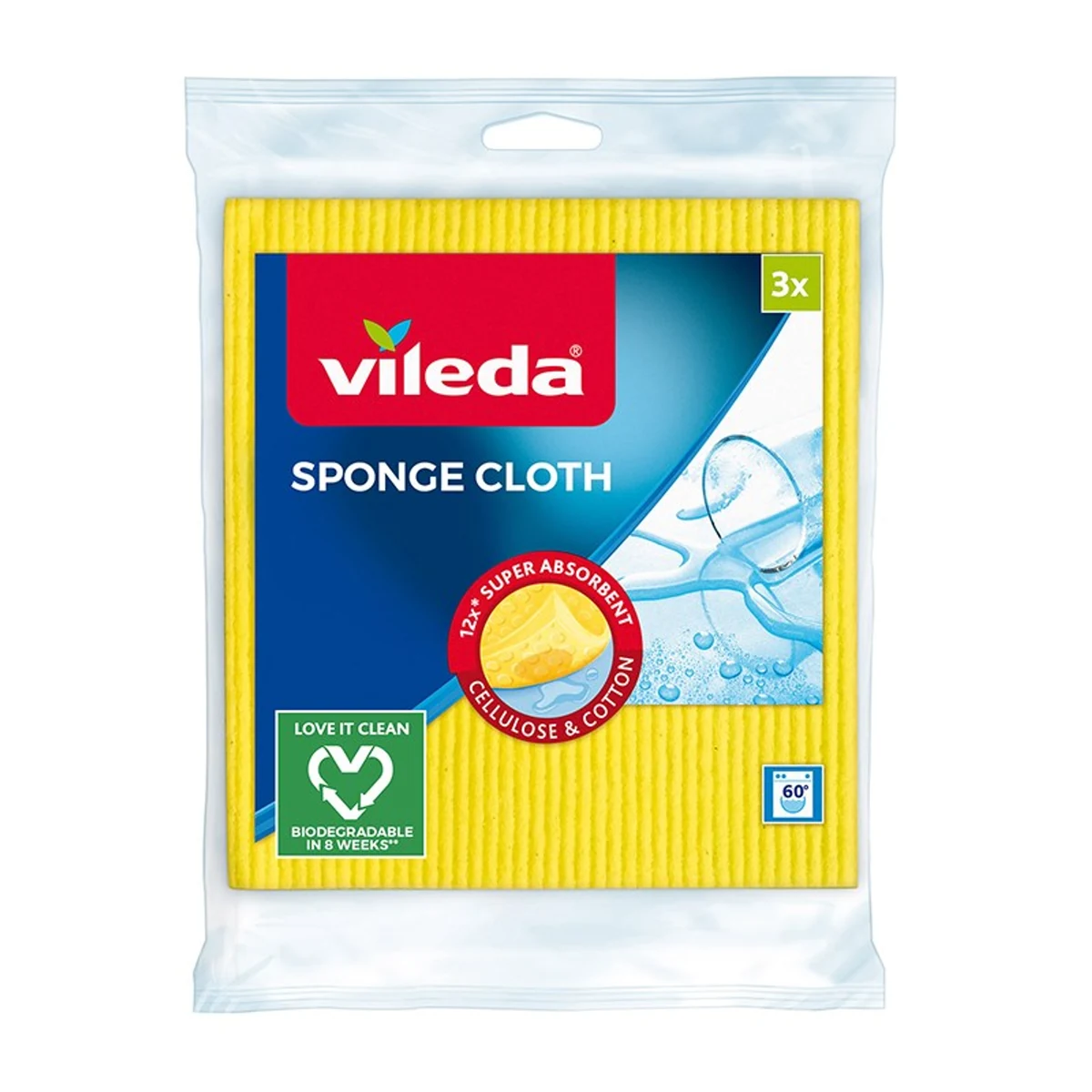 Ścierki gąbkowe Vileda 3 szt. uniwersalne