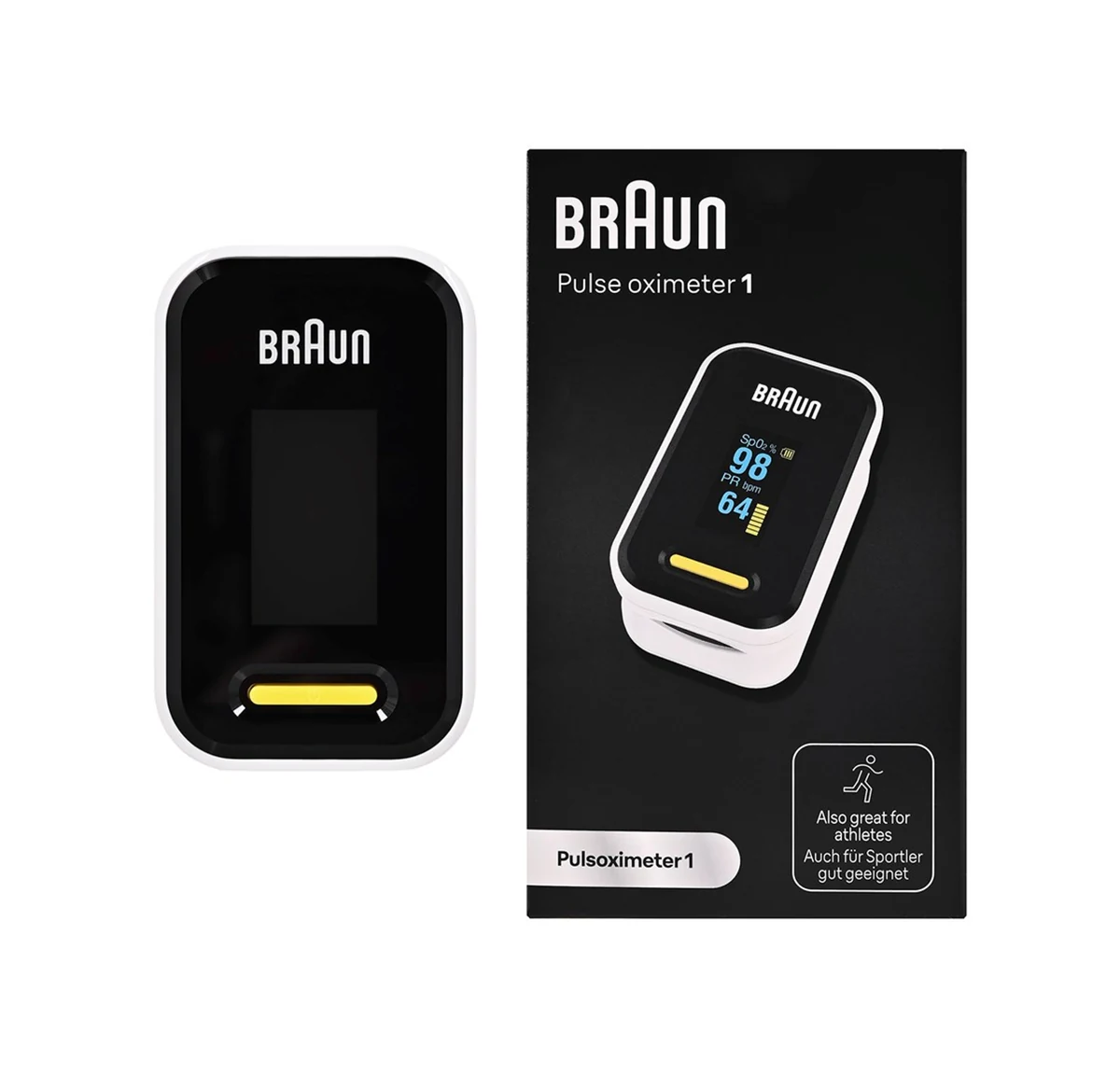 Pulsoksymetr napalcowy Braun Pulse Oximeter OLED