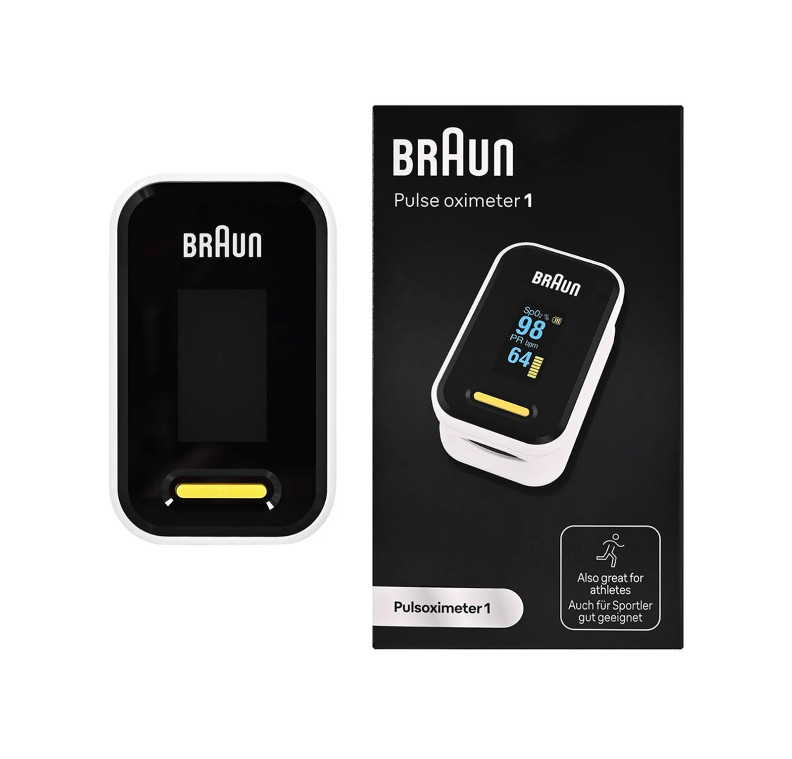 Pulsoksymetr napalcowy Braun Pulse Oximeter OLED — zdjęcie 1 z 8