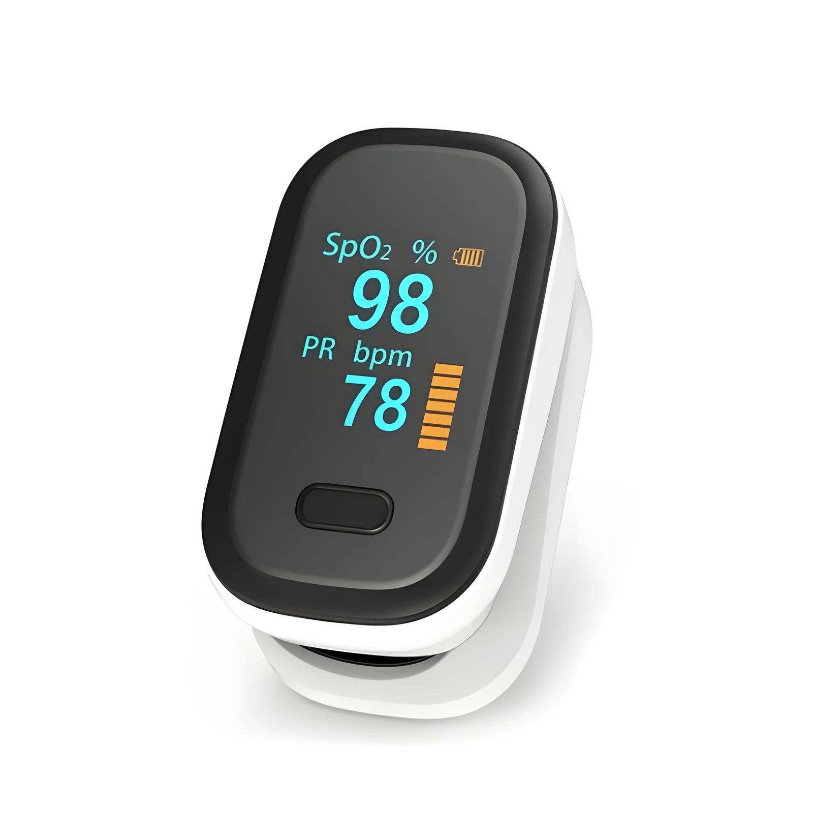 Pulsoksymetr ORO-OXIMETER WHITE OROMED - Biały OLED — zdjęcie 1 z 8