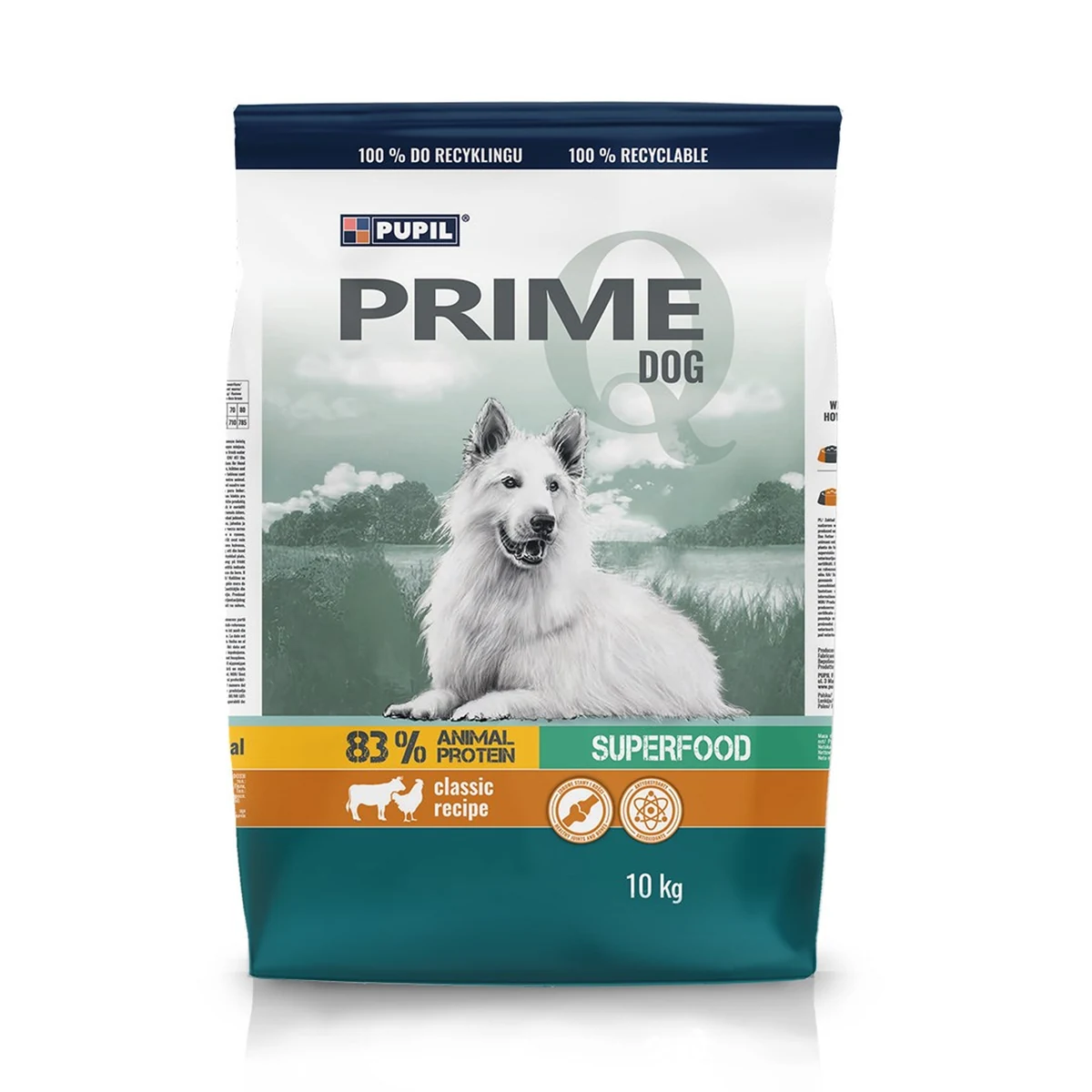 PUPIL Prime 10 kg - Wołowa karm dla psa dorosłego