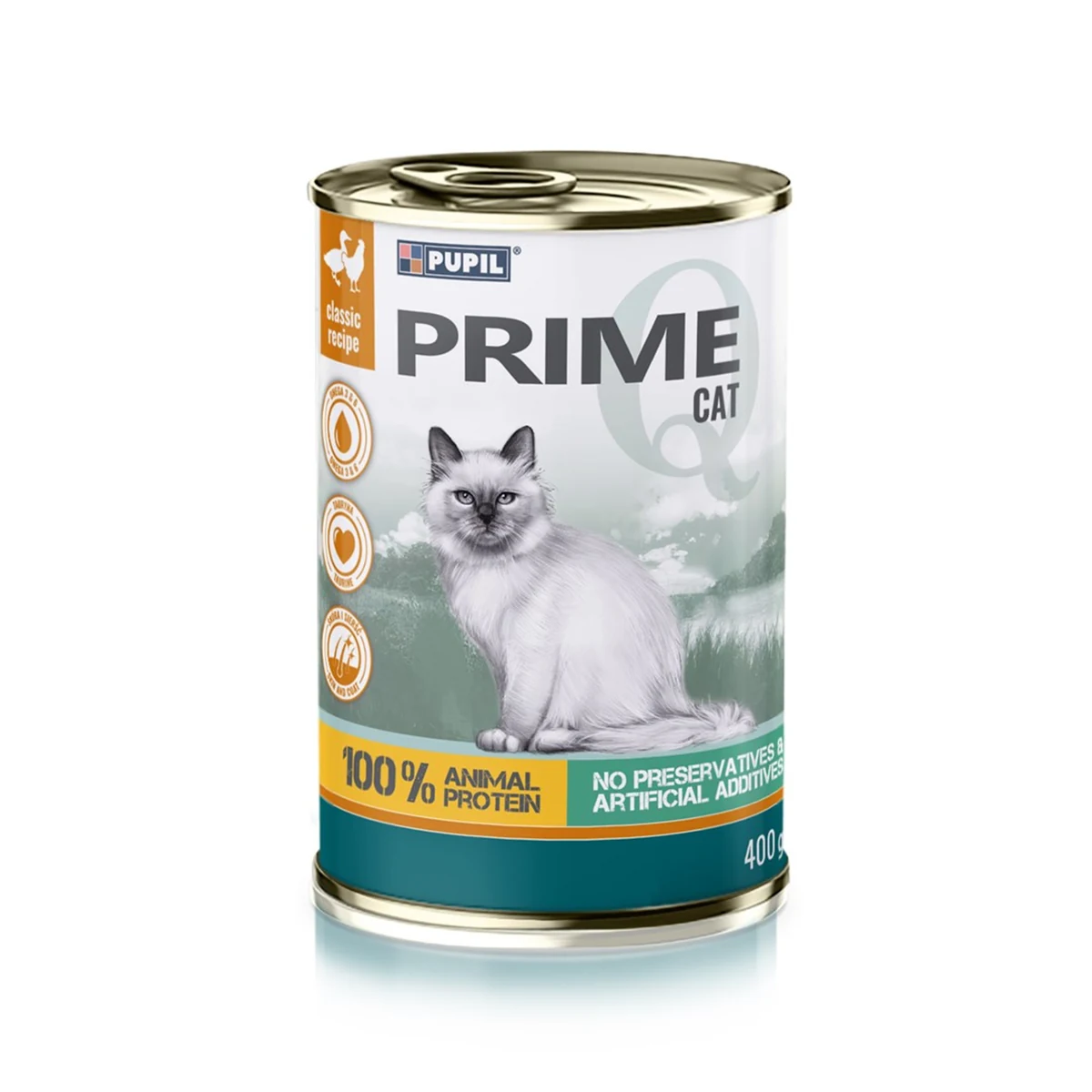 PUPIL Prime z kurczakiem i kaczką 400 g