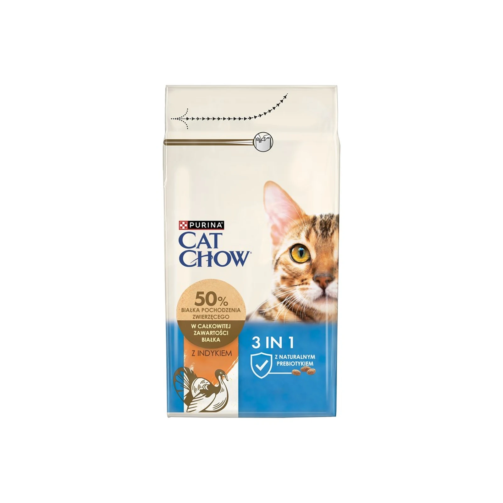 PURINA CAT CHOW Special Care 3in1 - 1,5 kg — zdjęcie 1 z 8