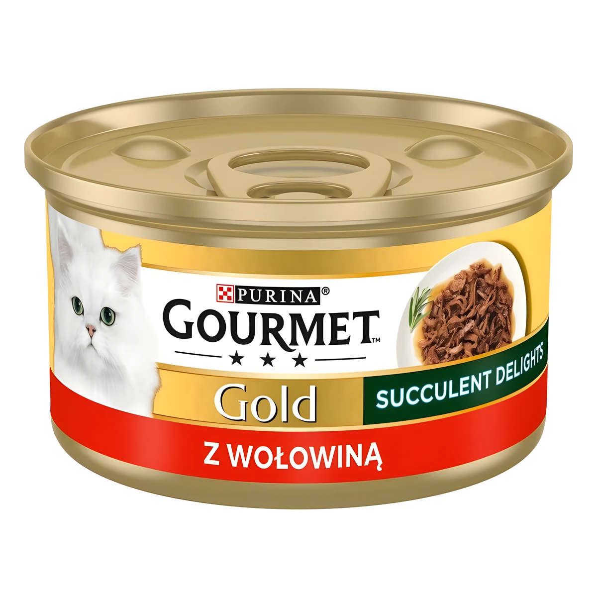 PURINA Gourmet Gold Wołowina 85g - Mokra Karma