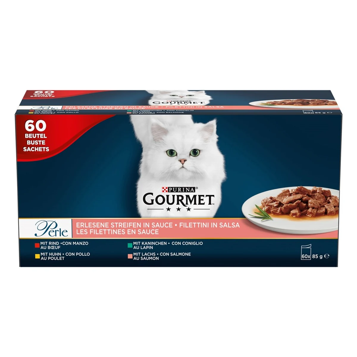 Purina Gourmet Perle Mix Smaków - 60x85 g