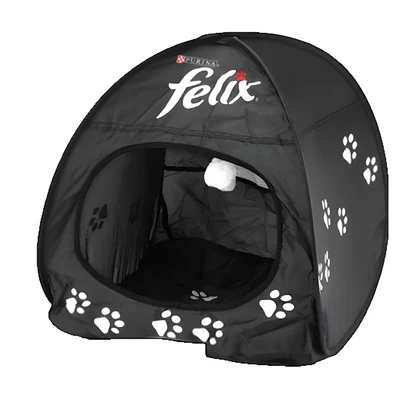 PURINA Namiot Felix - Legowisko Czarny