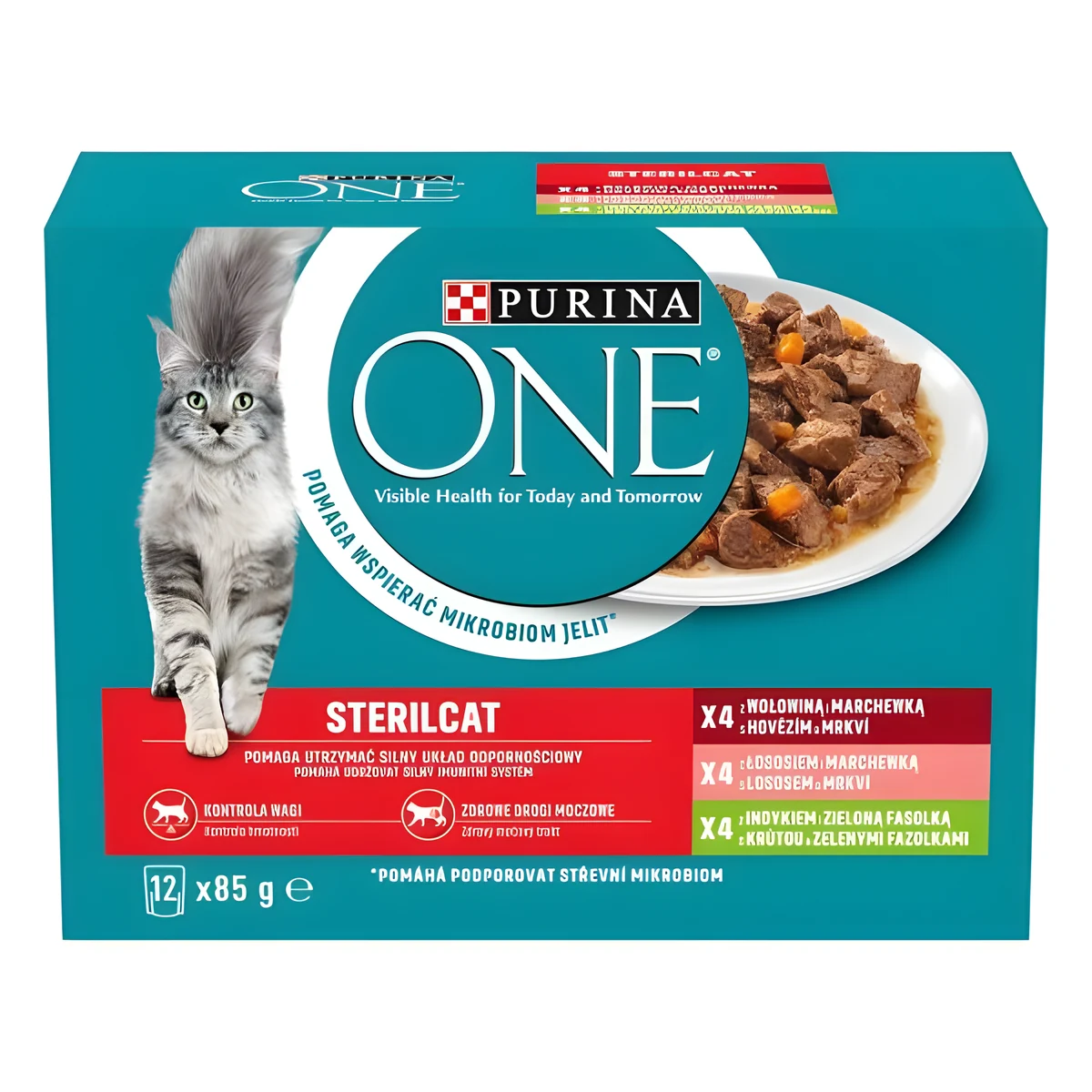 PURINA One Sterilcat Mix Smaków - 12x85g