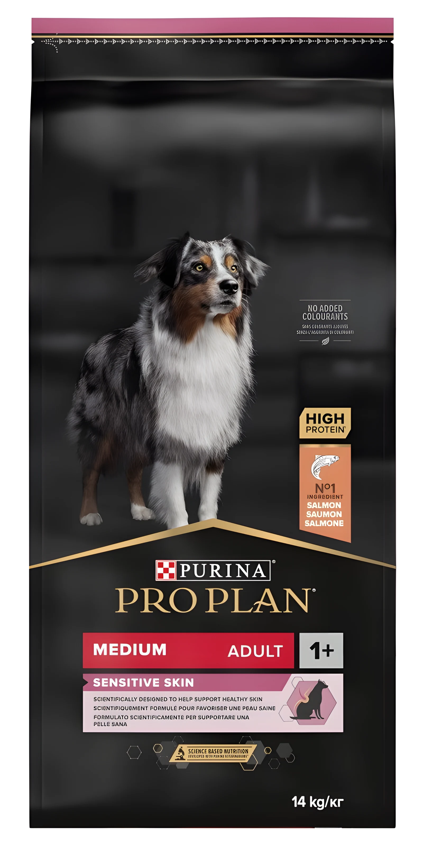 PURINA PRO PLAN Adult Medium Sensitive Skin - Sucha Karma 14kg