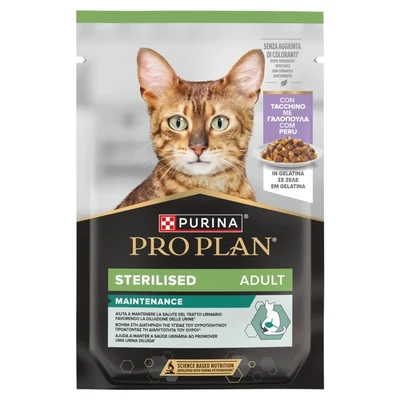 Purina Pro Plan Sterilised z Indykiem w Galaretce 85g