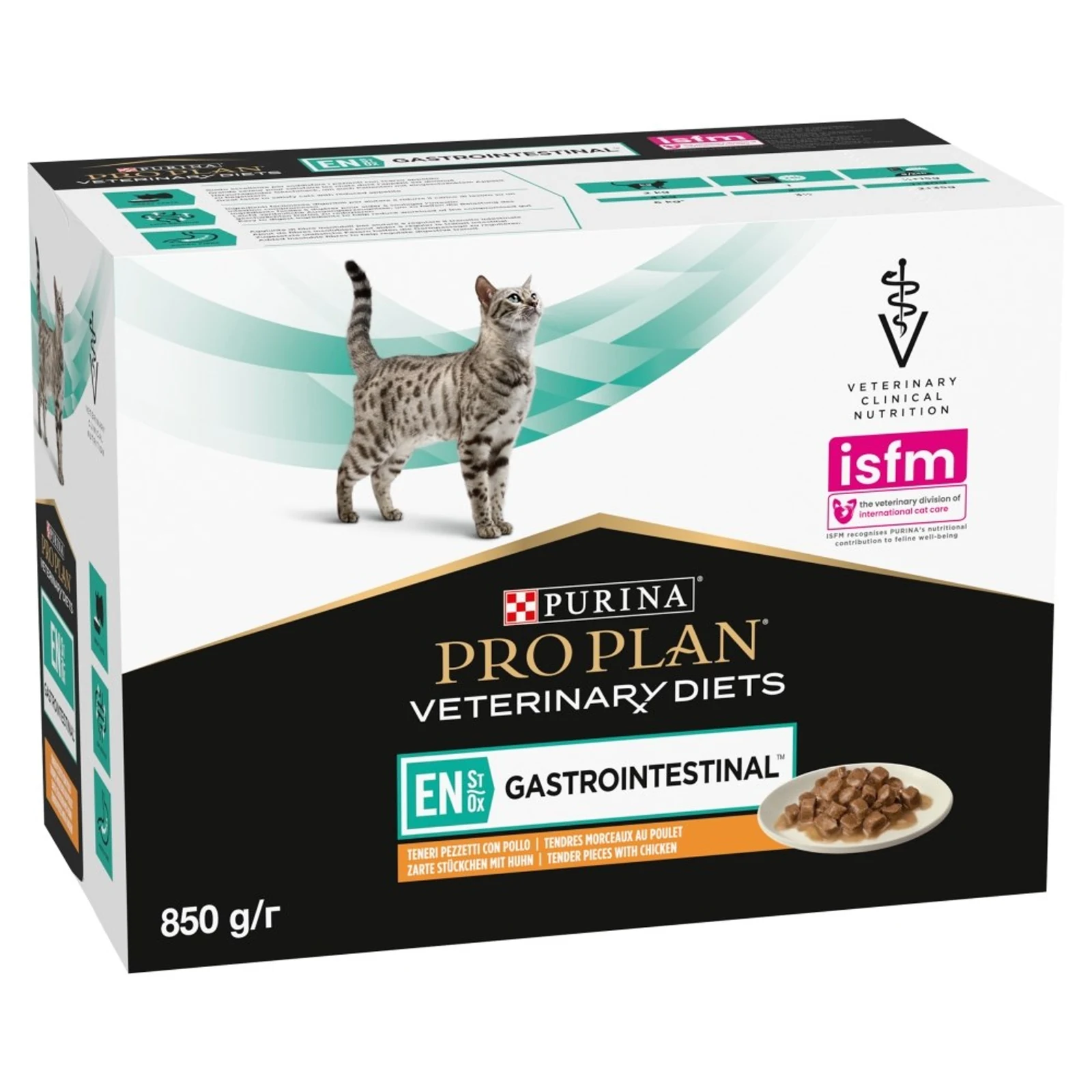 Purina Pro Plan Vet Feline EN Kurczak - Mokra karma dla kota 850g