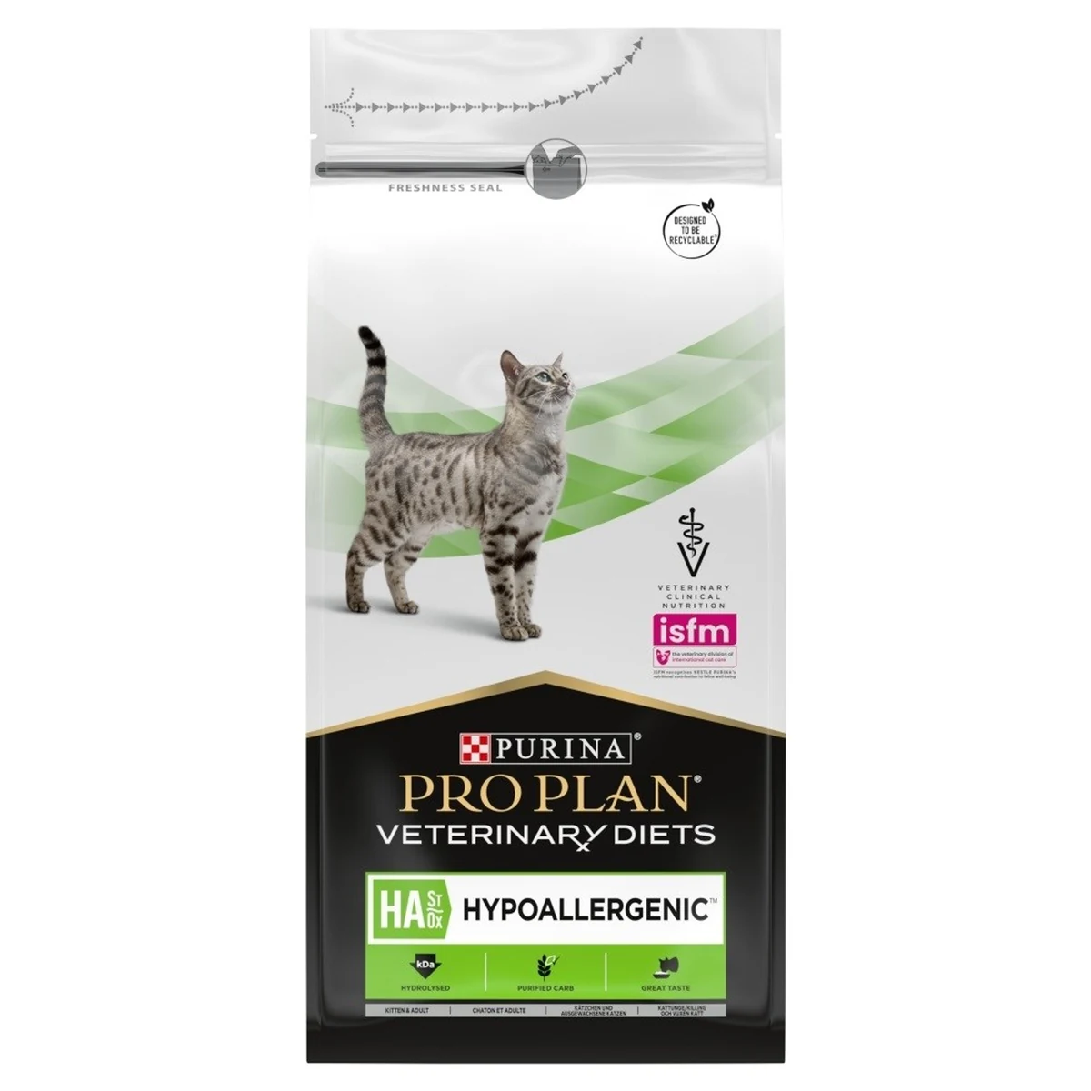 PURINA PRO PLAN VETERINARY DIETS HA Hypoallergenic Formula Cat - 1,3kg