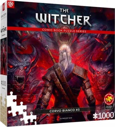 Puzzle Good Loot: Wiedźmin - Corvo Bianco, 1000 elementów