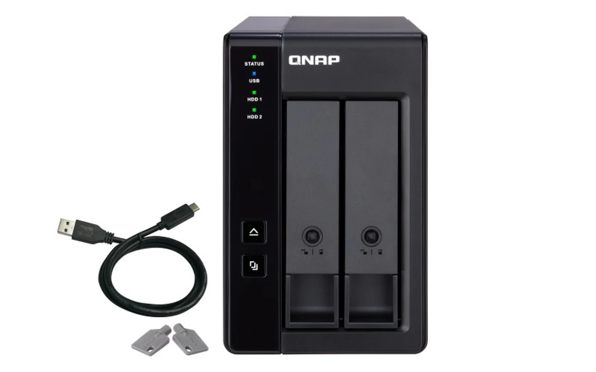Dysk NAS QNAP TR-002 - Jednostka rozszerzająca USB-C