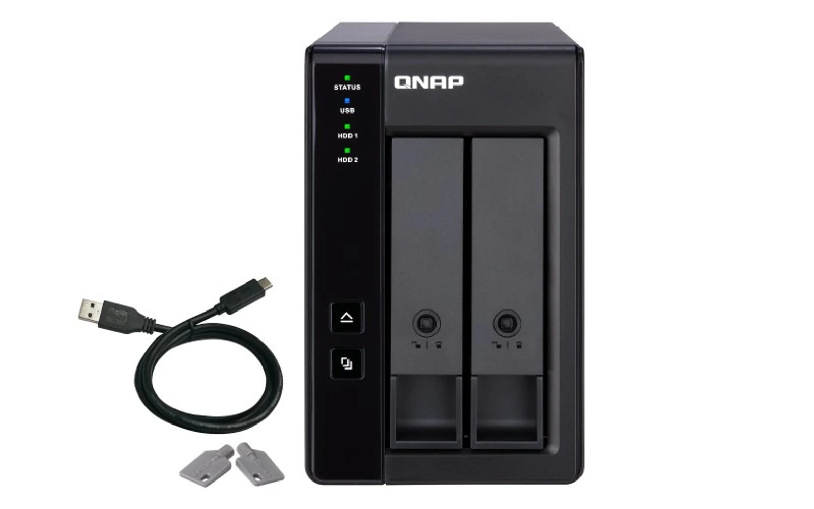 Dysk NAS QNAP TR-002 - Jednostka rozszerzająca USB-C — zdjęcie 1 z 8