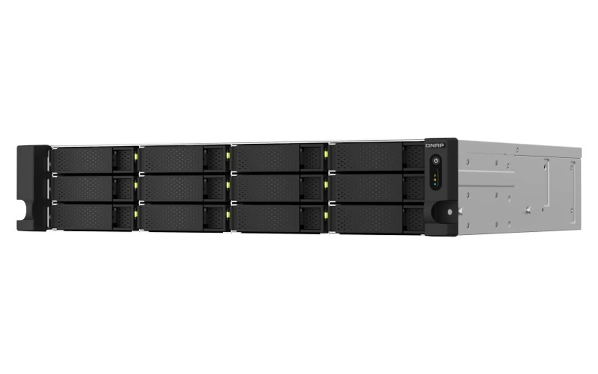 Qnap TS-1264U-RP-8G, 2U NAS, 12 x SATA