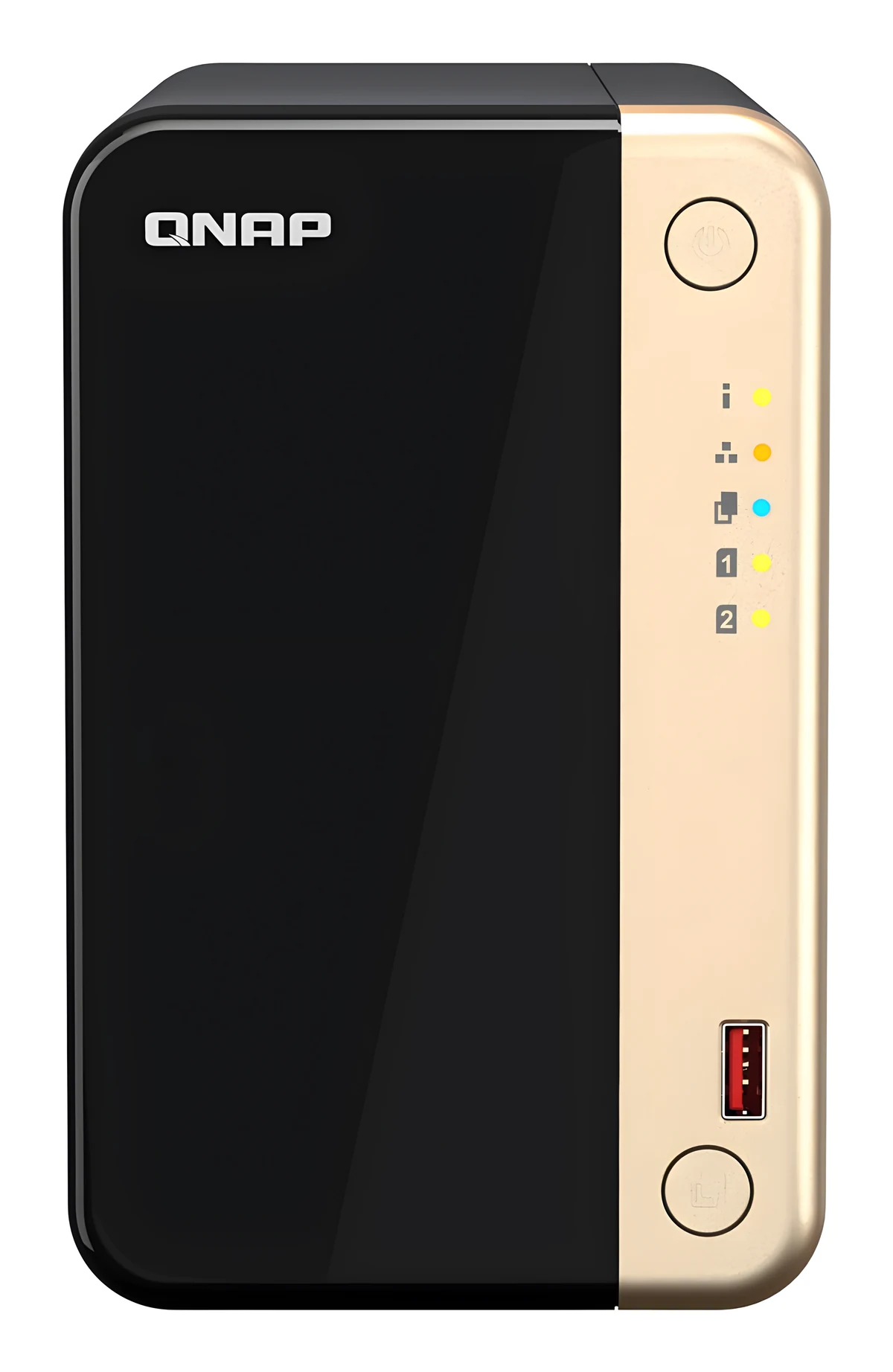 Dwudyskowy serwer NAS QNAP TS-264-8G, procesor Intel Celeron N5105, 8GB pamięci RAM DDR4