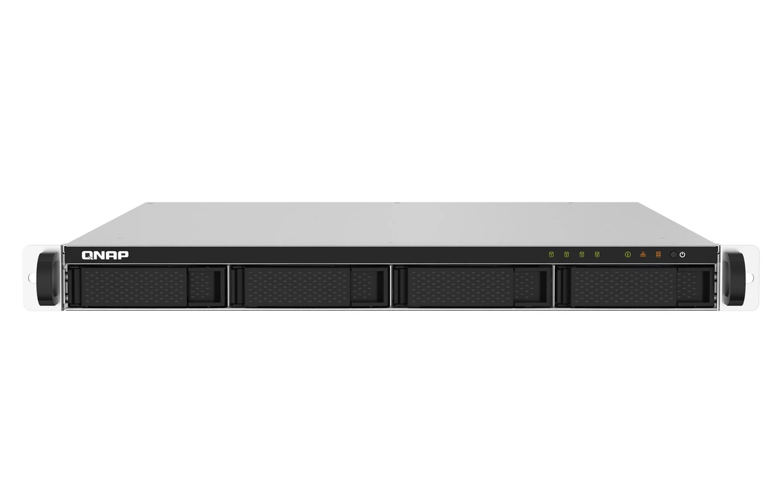 Dysk sieciowy QNAP TS-432PXU-RP, 1U, 4 dyski SATA, procesor 1.7 GHz, 2 GB RAM — zdjęcie 1 z 6
