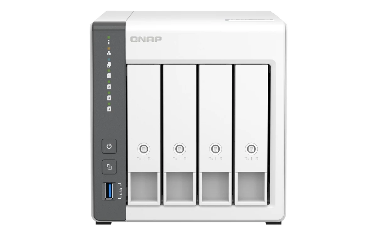 Qnap TS-433-4G, 4 x 2.5/3.5" SATA, ARM 2.0GHz Quad Core