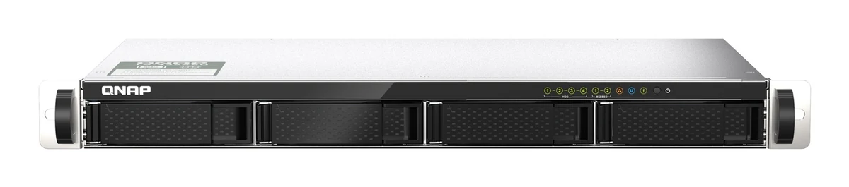 Qnap TS-435XeU-4G, 1U NAS, 4 x SATA, 4GB DDR4