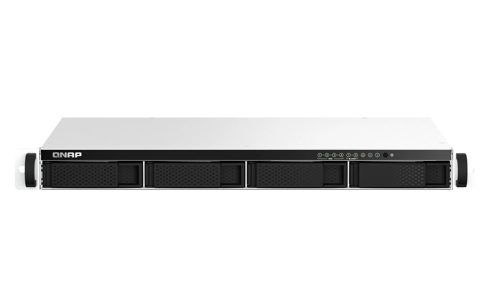 Dysk sieciowy QNAP TS-464eU-8G, 1U NAS, Intel Celeron 4 rdzenie/4 wątki, 8 GB RAM — zdjęcie 1 z 6