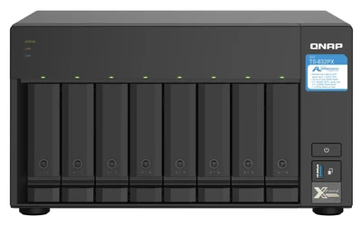 Serwer NAS QNAP TS-832PX, 8-dyskowy, 1.7 GHz AL324, 4 GB RAM