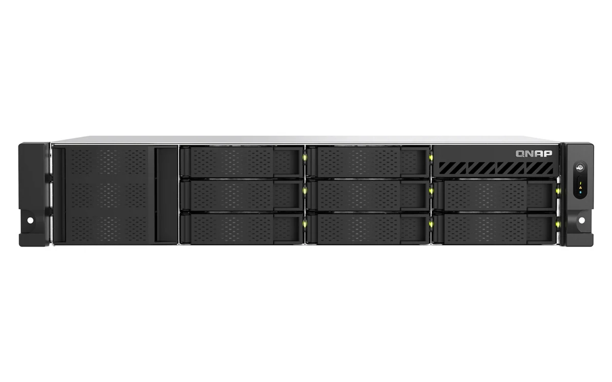 Serwer NAS QNAP TS-855eU-RP 8-dyskowy, 8 GB RAM, Intel Atom C5125
