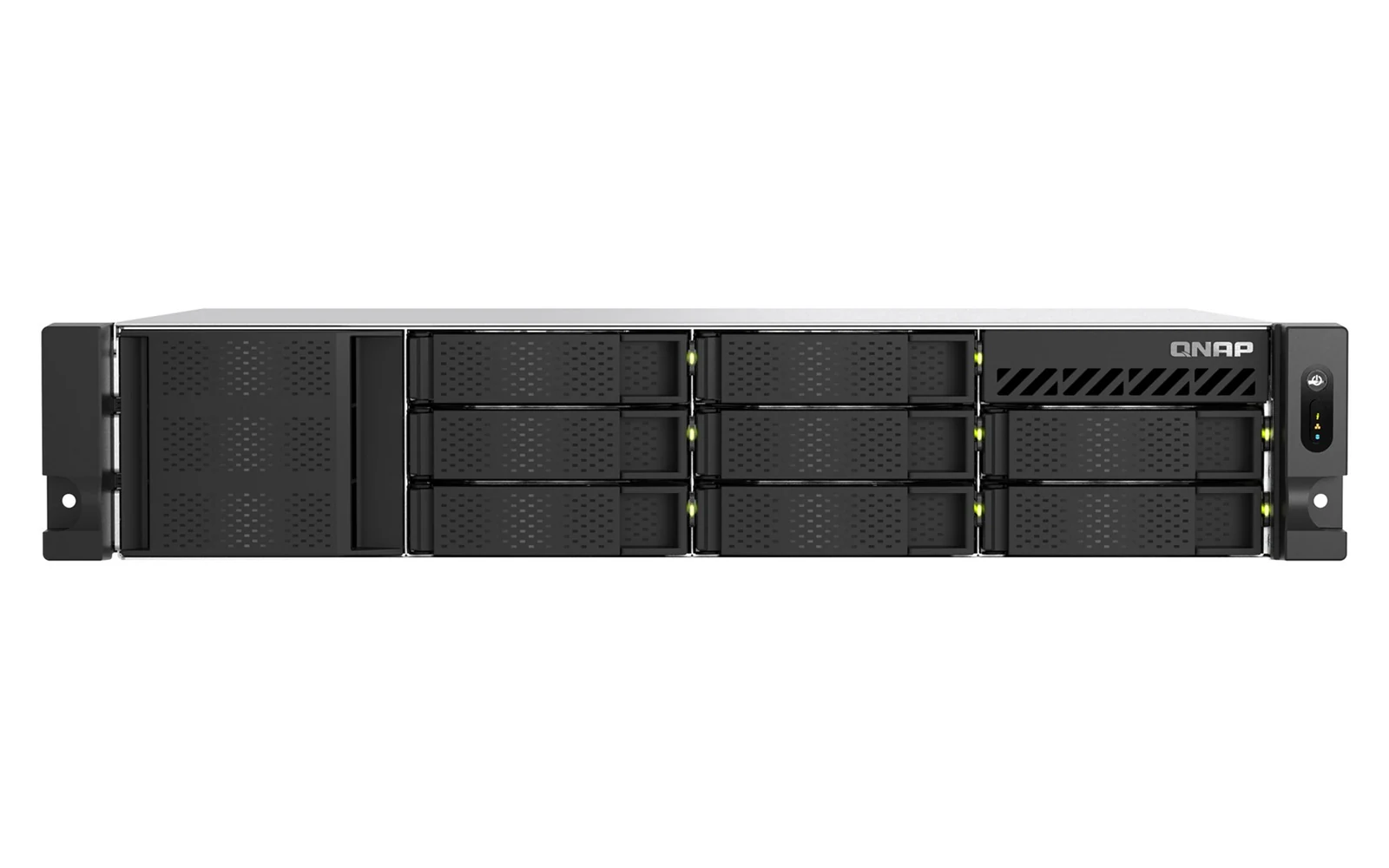 Serwer NAS QNAP TS-855eU-RP 8-dyskowy, 8 GB RAM, Intel Atom C5125 — zdjęcie 1 z 8